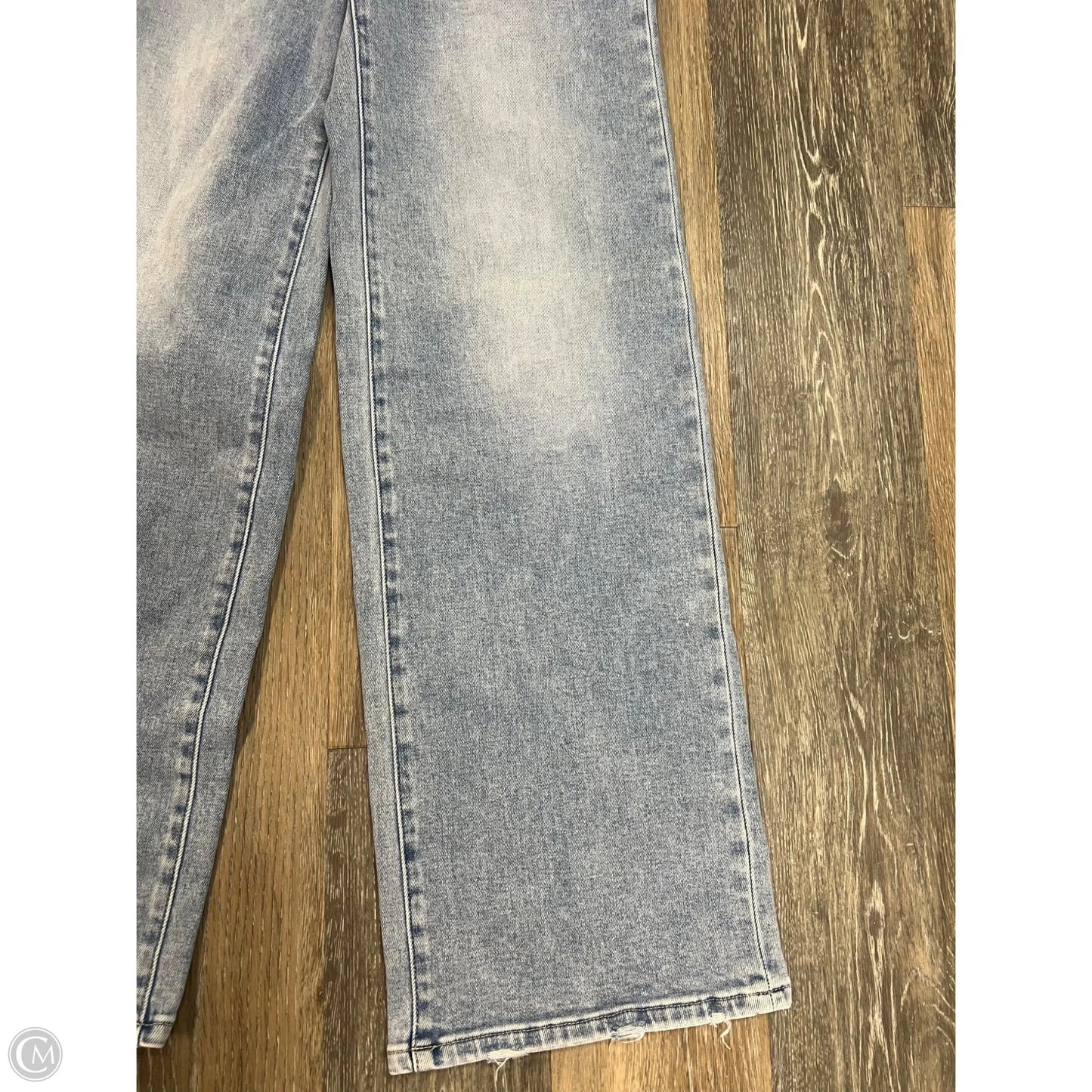 -Jeans Wide Leg By Flying Monkey In Blue Denim, Size: 6