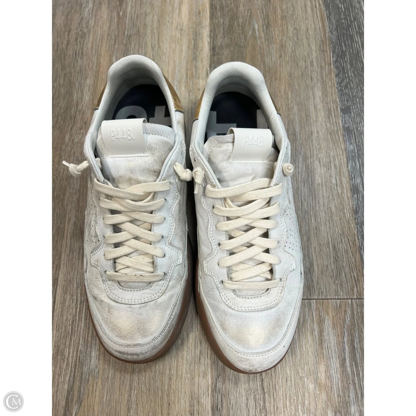 Shoes Sneakers By P448 In White, Size: 8.5