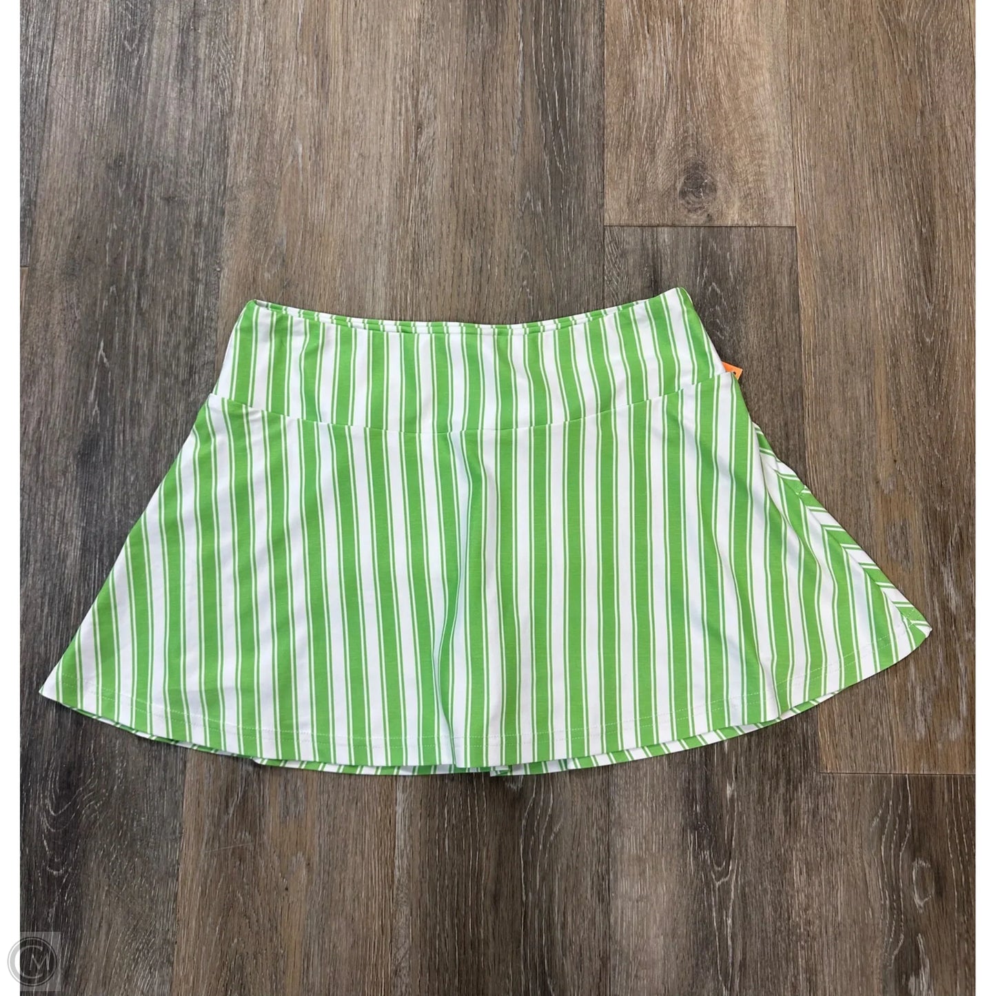 Athletic Skort By Smith & Quinn In Green & White, Size: S