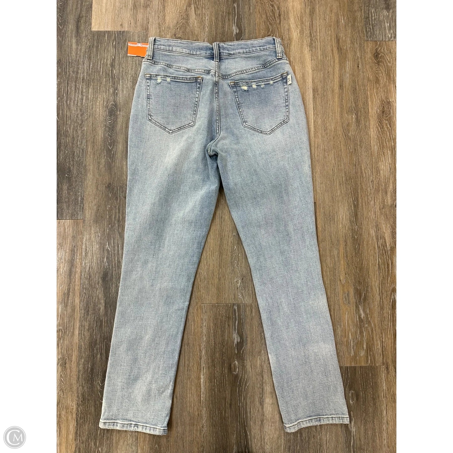 -Jeans Skinny By Oliver Logan In Blue Denim, Size: 6/28