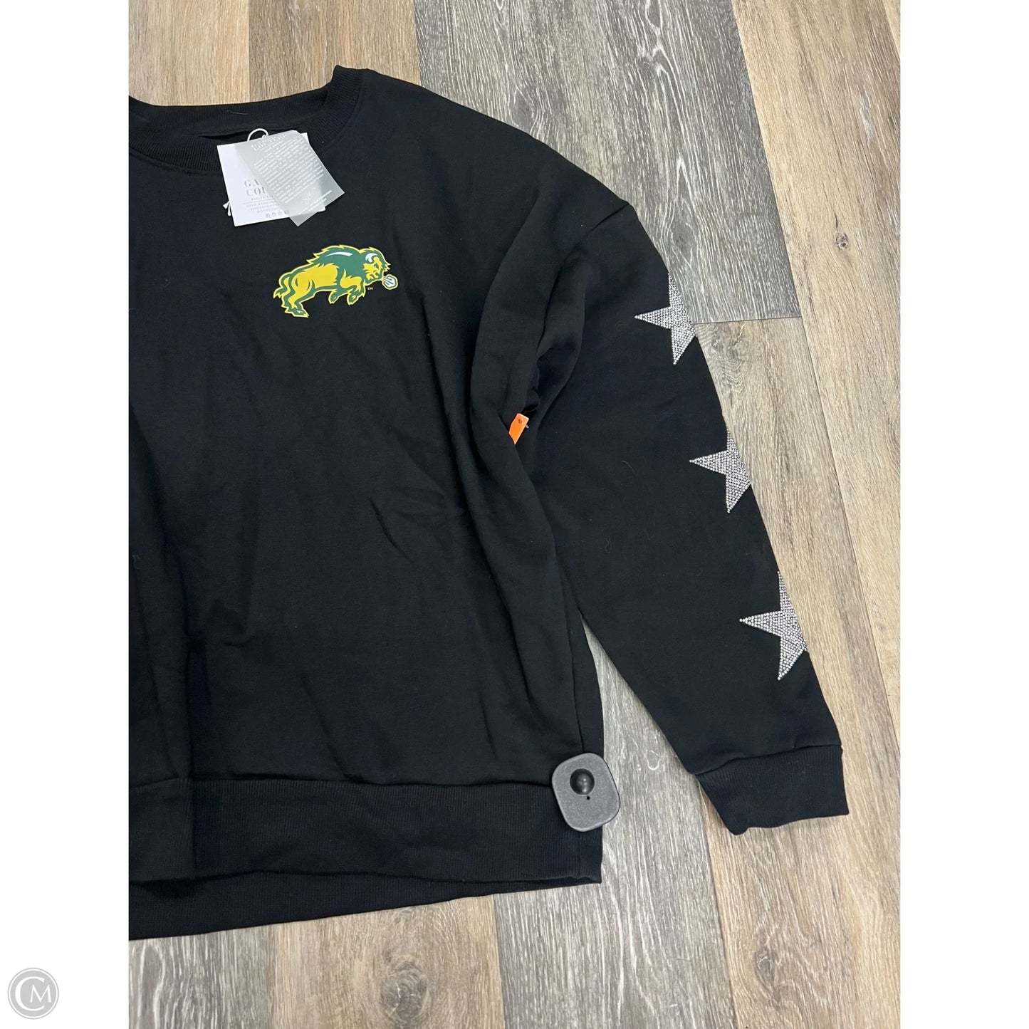 Athletic Sweatshirt By GAMEDAY Couture In Black, Size: S
