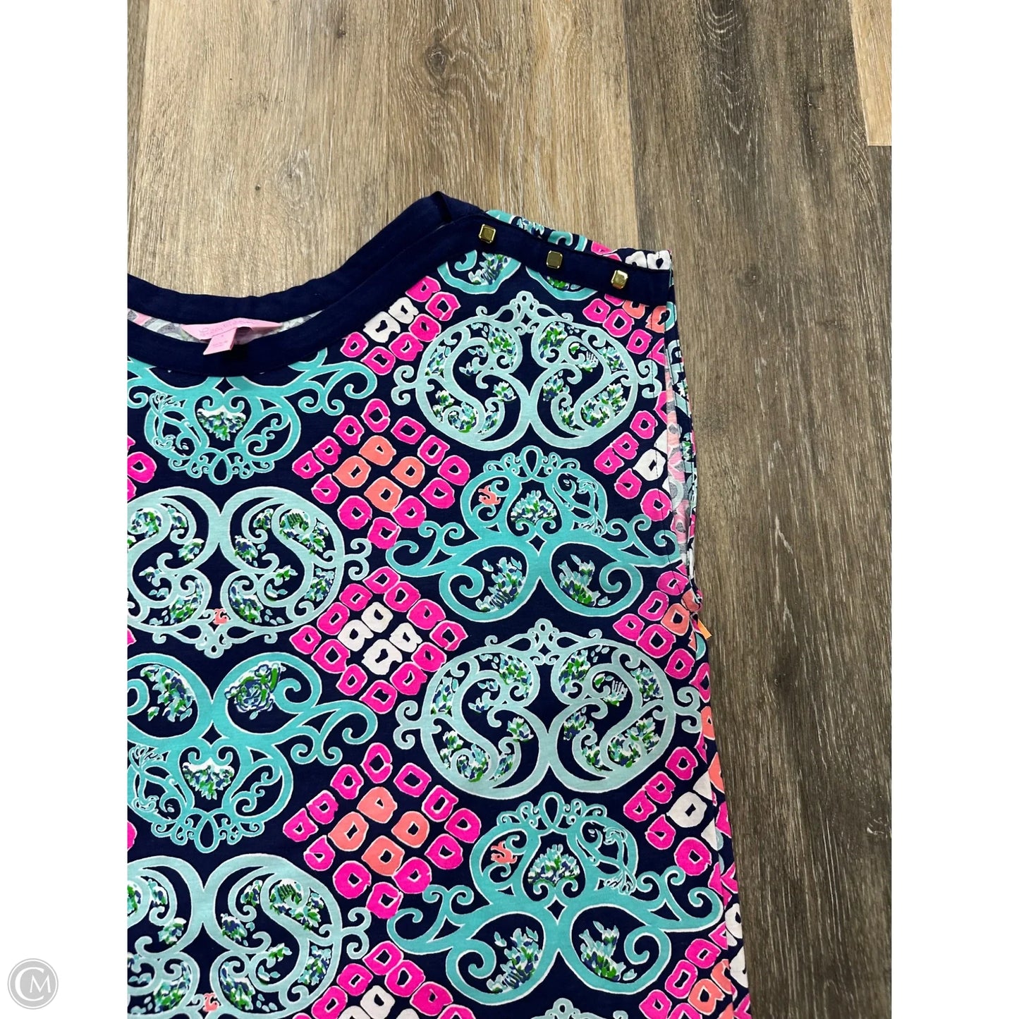 Dress Designer By Lilly Pulitzer In Blue, Size: L