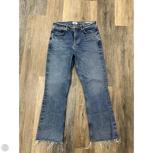Jeans Straight By Citizens Of Humanity In Blue Denim, Size: 4
