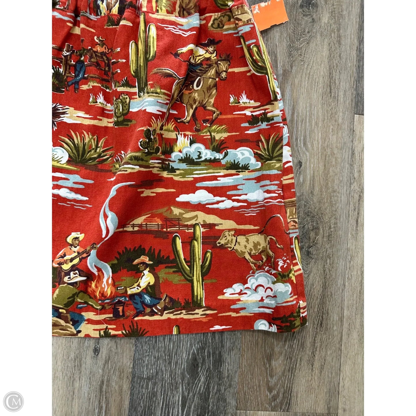 Skirt Midi By Blush Out West In Red, Size: M