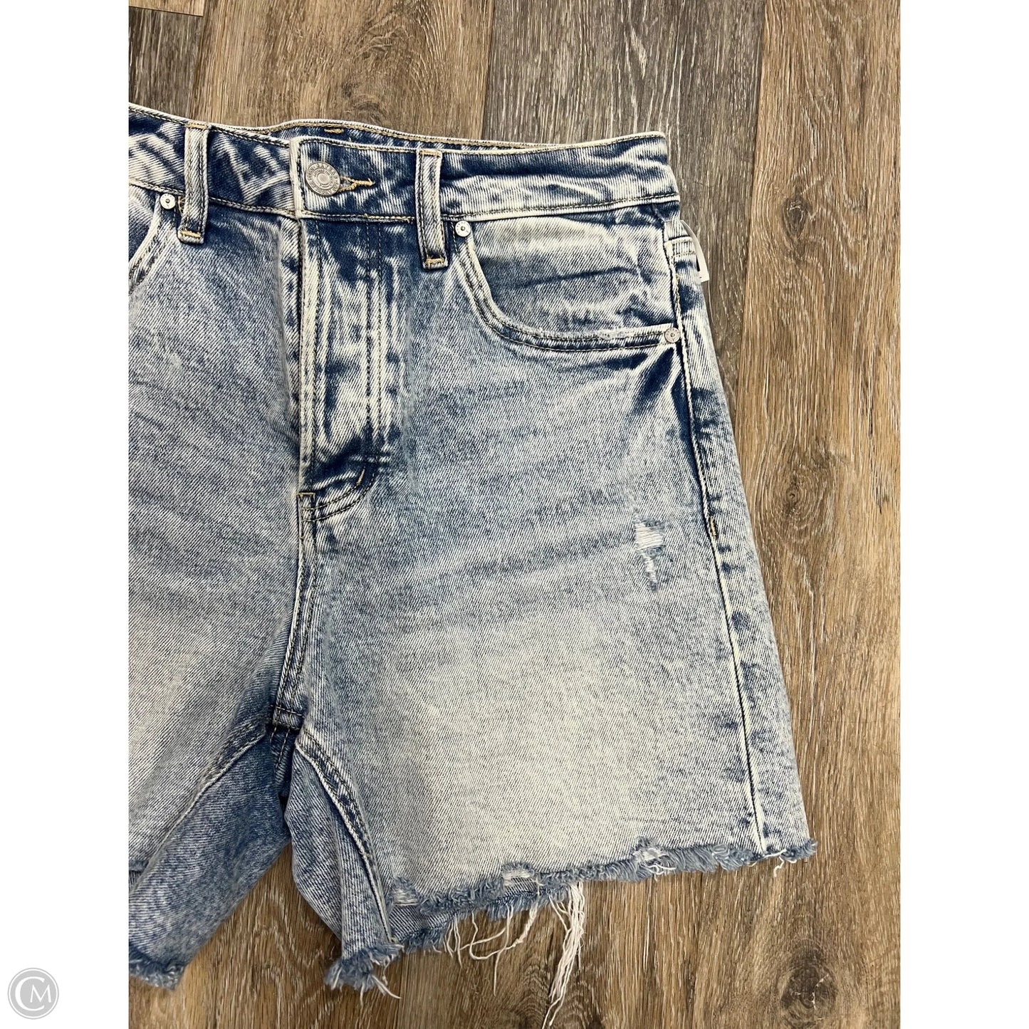 -Shorts By Bayeas In Blue Denim, Size: S