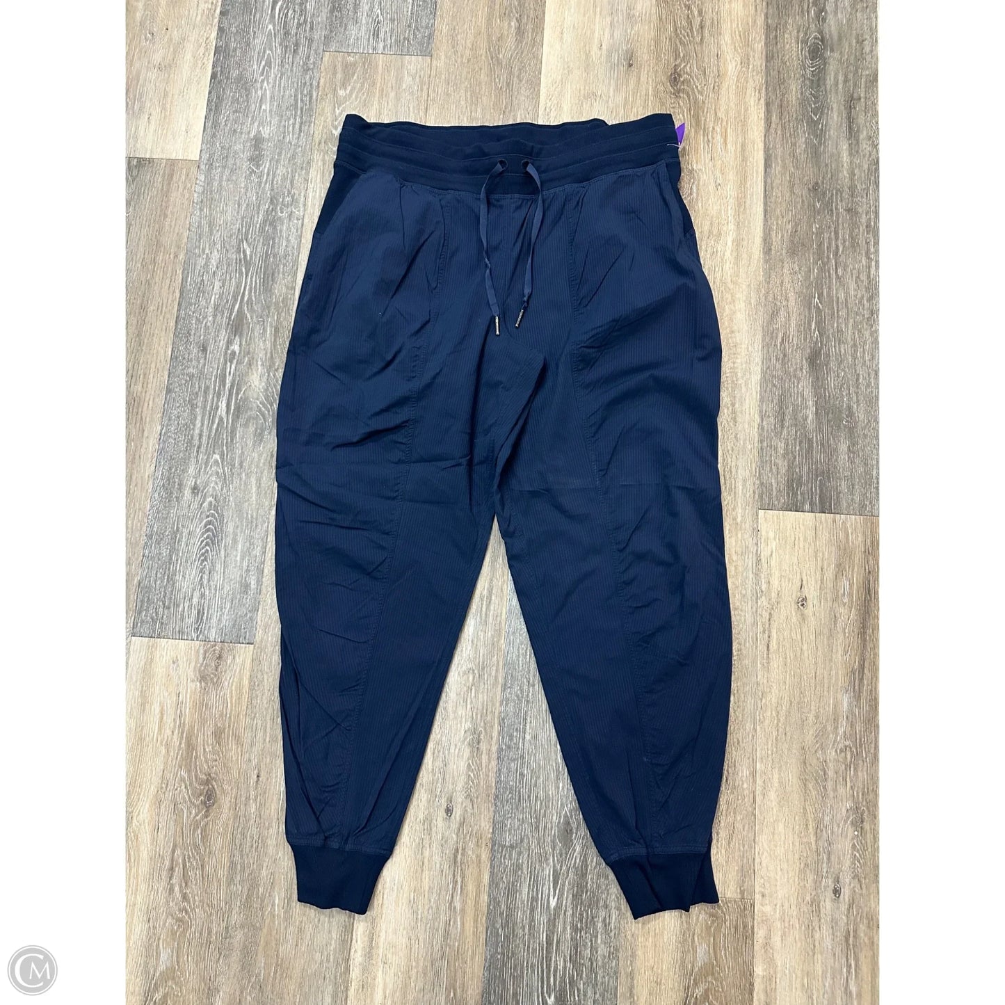 Athletic Pants By Lululemon In Blue, Size: 14