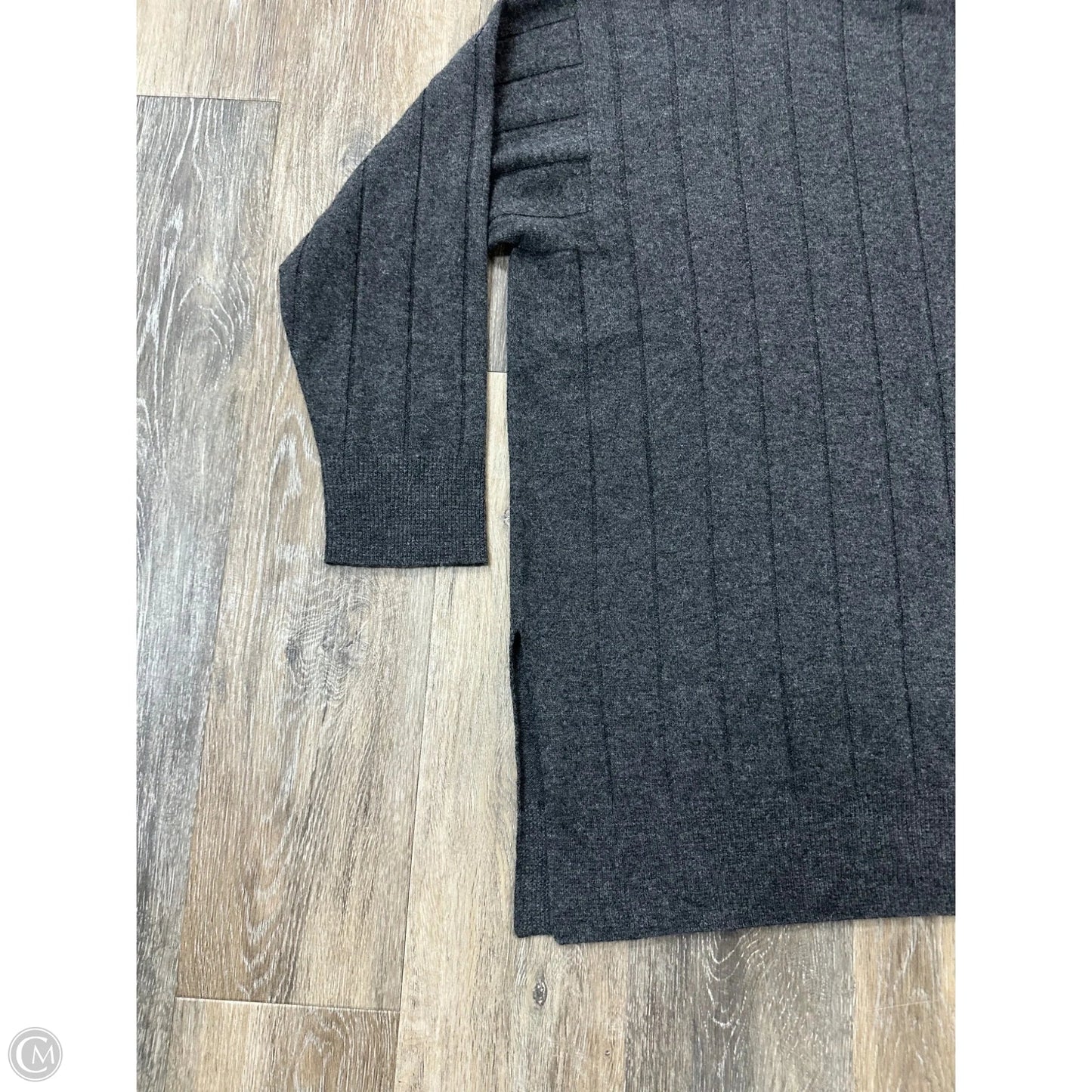 Sweater Cashmere By Eileen Fisher In Grey, Size: M