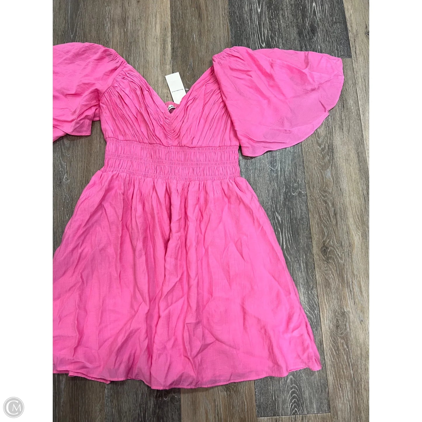 Dress Casual Short By Abercrombie And Fitch In Pink, Size: M