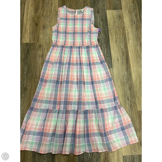 -Dress Casual Maxi By J. Crew In Multi-colored, Size: M
