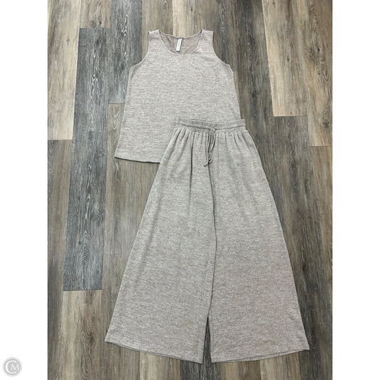 Pants Set 2pc By Dear Scarlett In Tan, Size: S