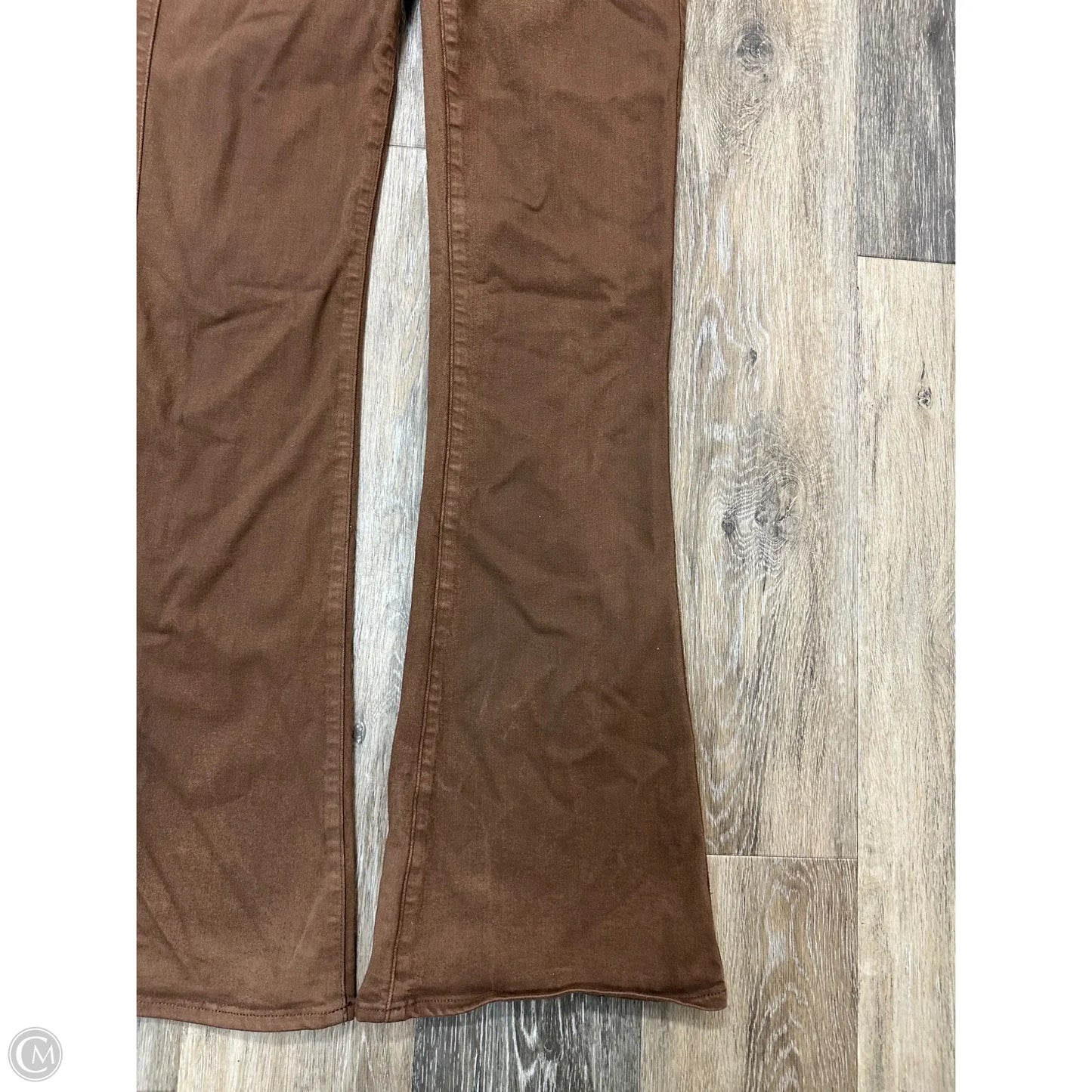 Jeans Boot Cut By Paige In Brown, Size: 4