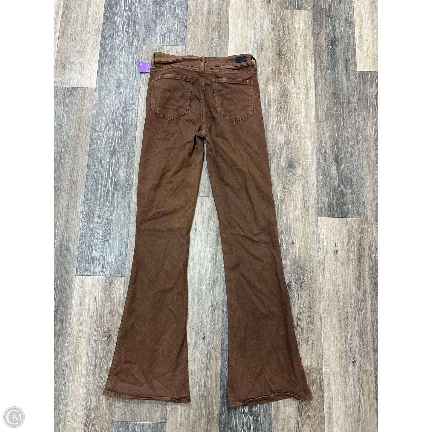 Jeans Boot Cut By Paige In Brown, Size: 4