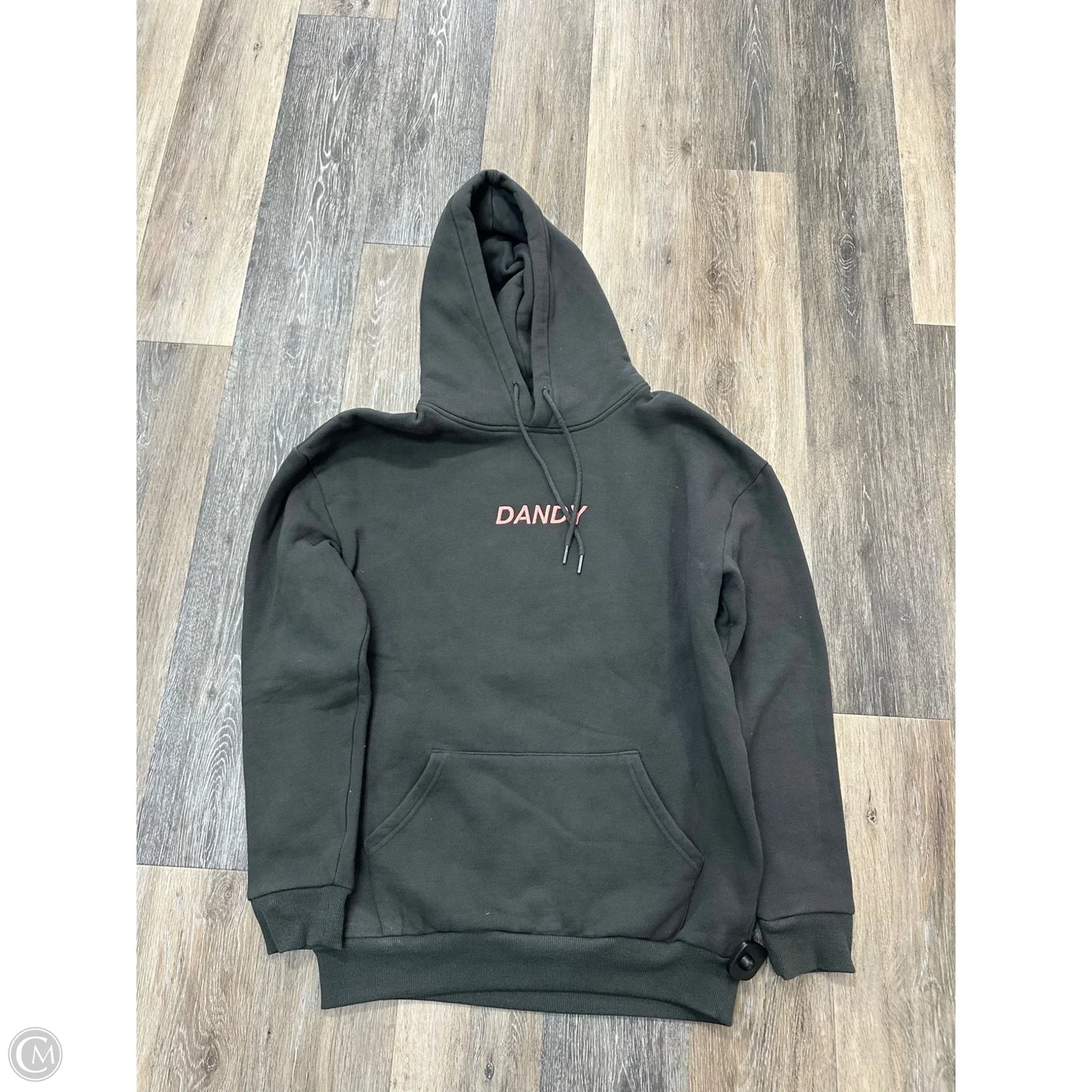 Athletic Sweatshirt Hoodie By Dandy In Grey, Size: S