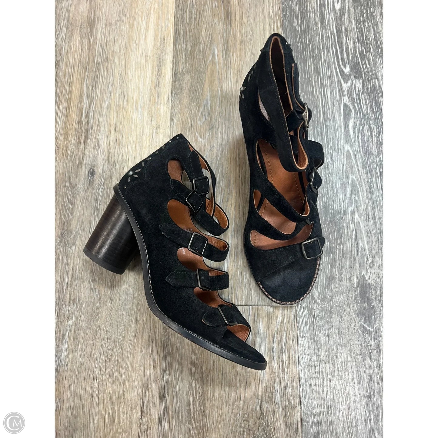 Sandals Designer By Coach In Black, Size: 8