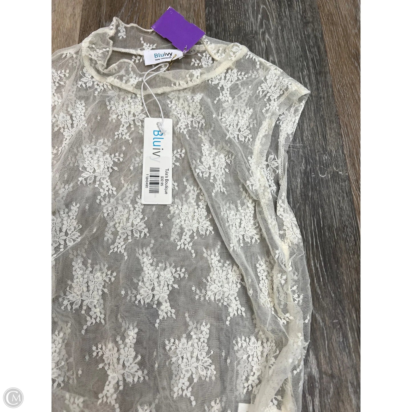 Tank Top By Bluivy In White, Size: S