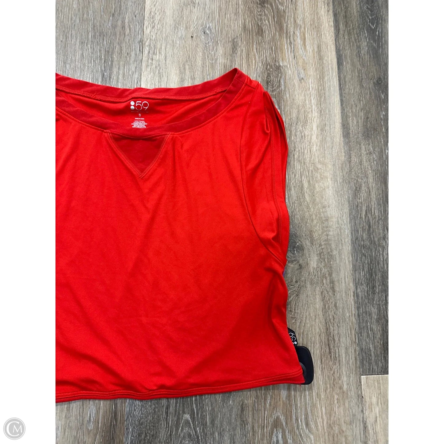 Athletic Top Short Sleeve By Splits59 In Red, Size: S