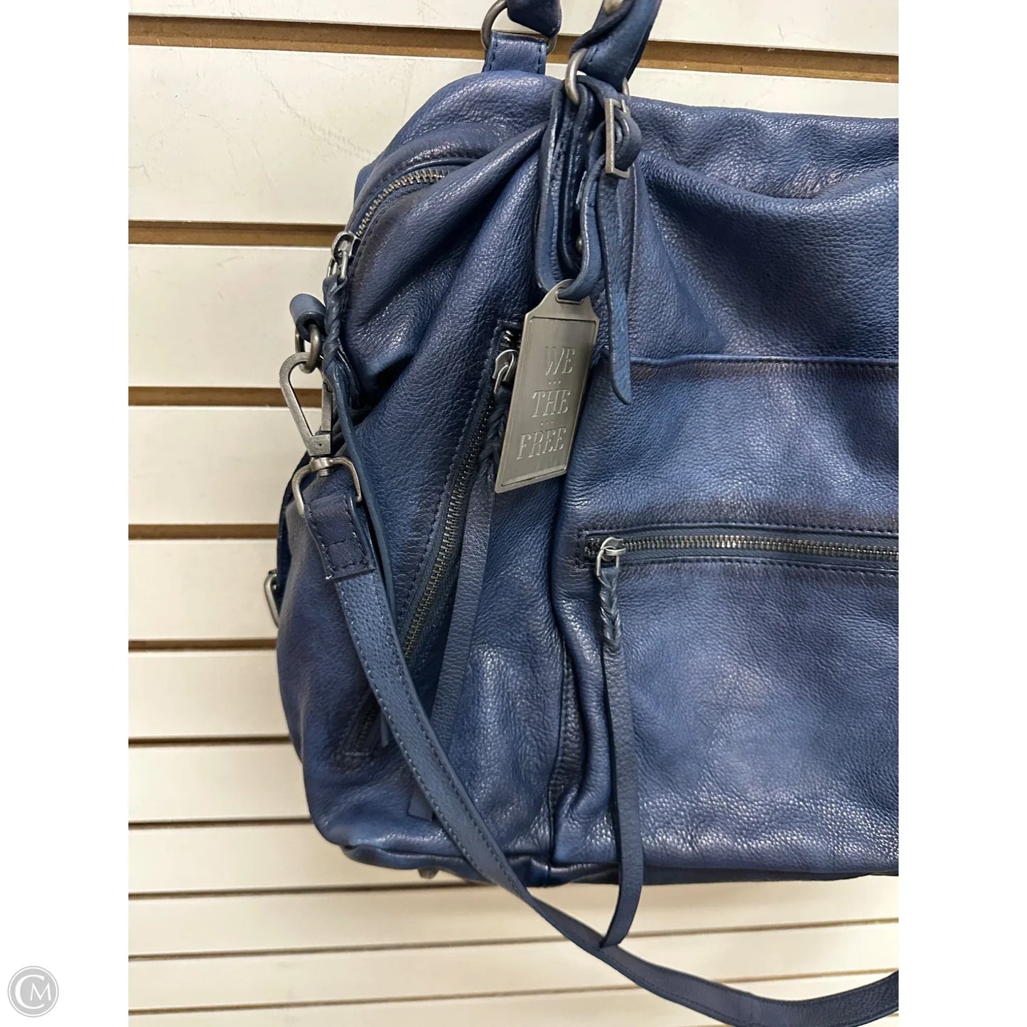 Tote Leather By Free People, Size: Large