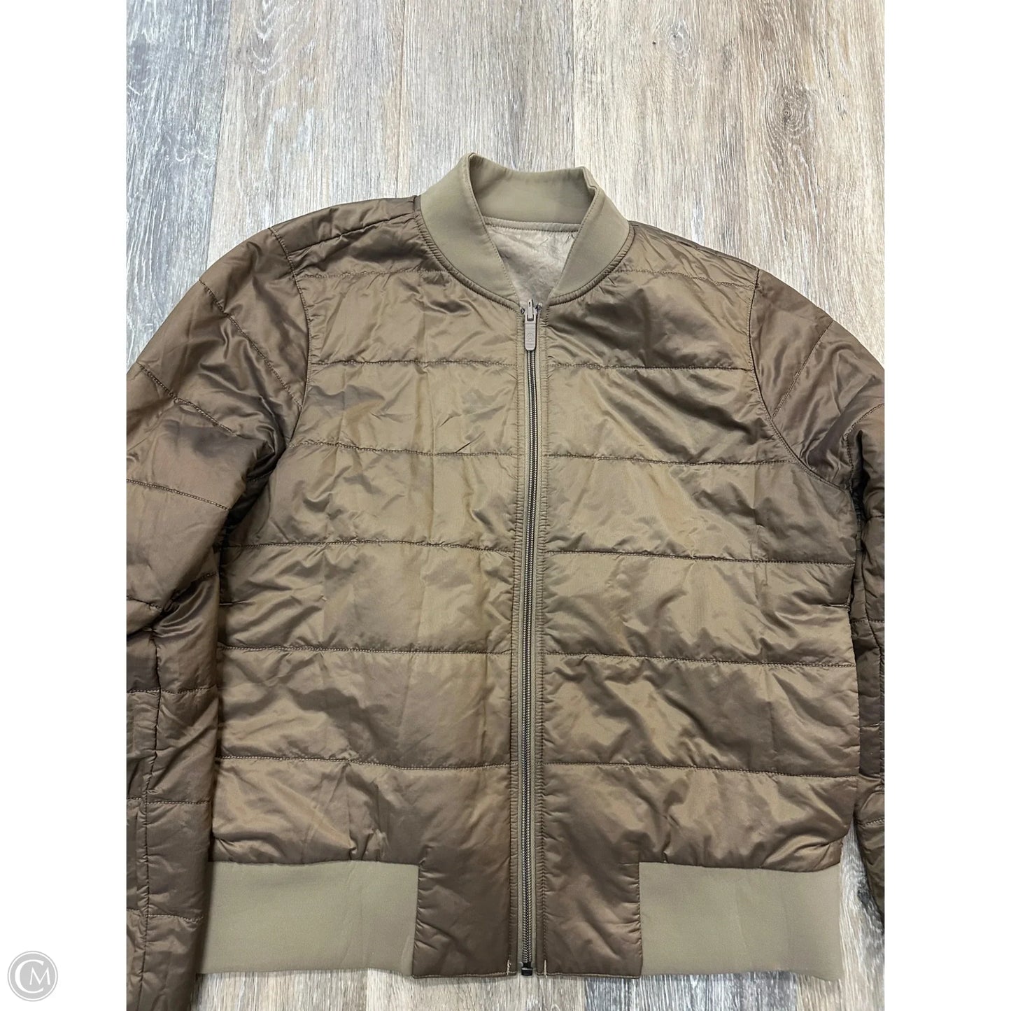 Jacket Puffer & Quilted By Lululemon In Brown, Size: 8