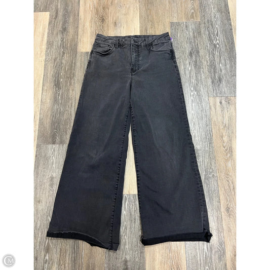 Jeans Wide Leg By Kut In Grey Denim, Size: 8