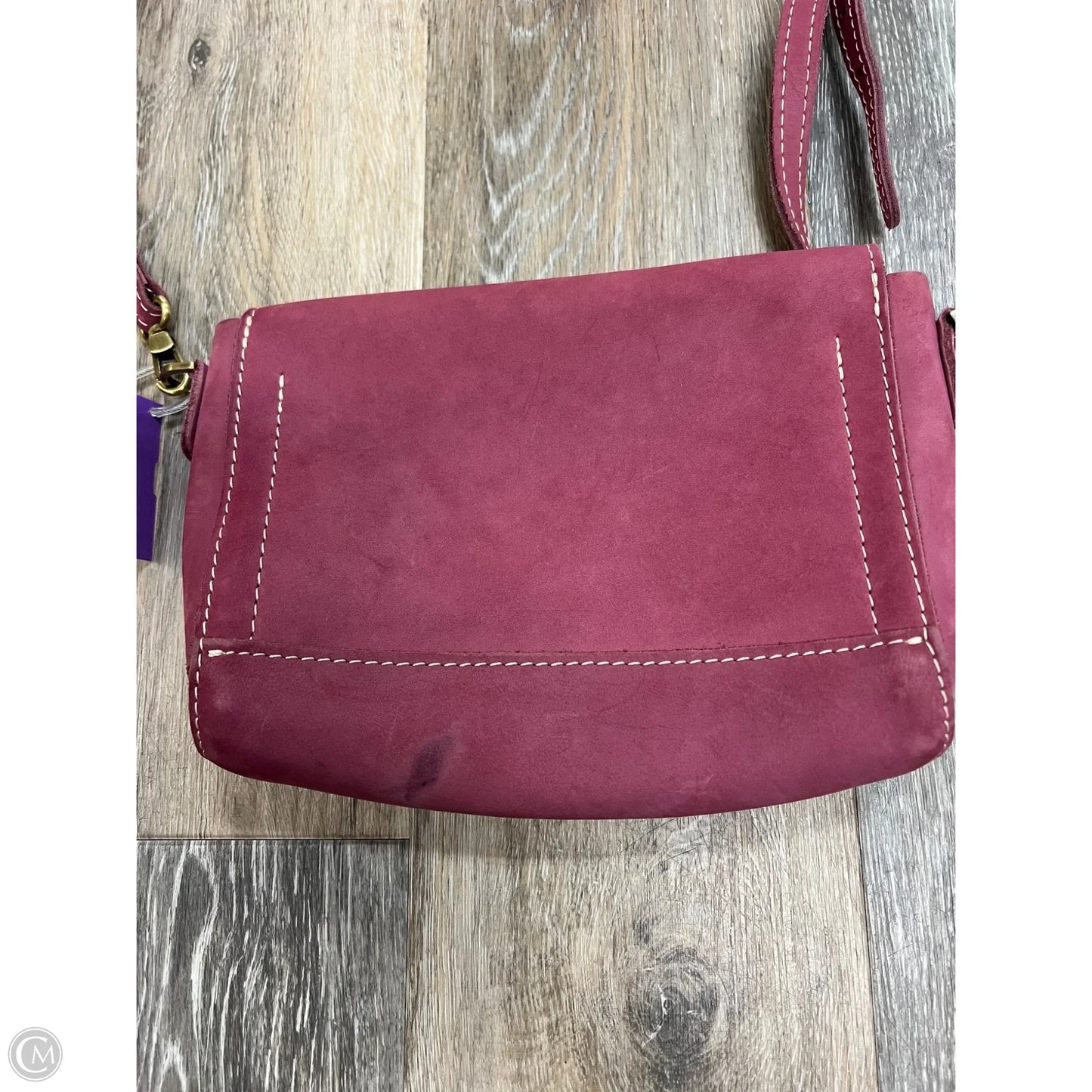 Crossbody Leather By Portland Leather, Size: Medium