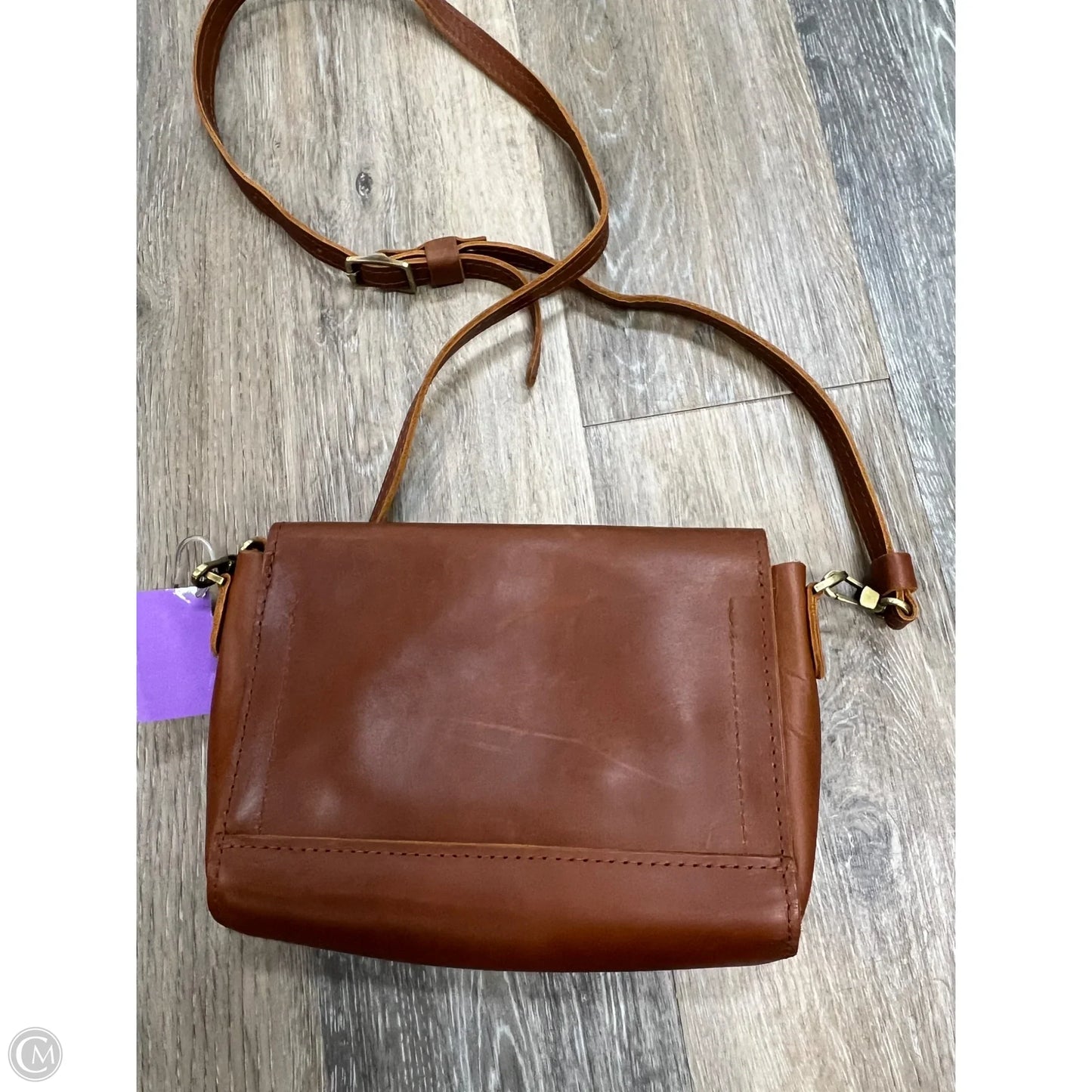Crossbody Leather By Portland Leather, Size: Medium