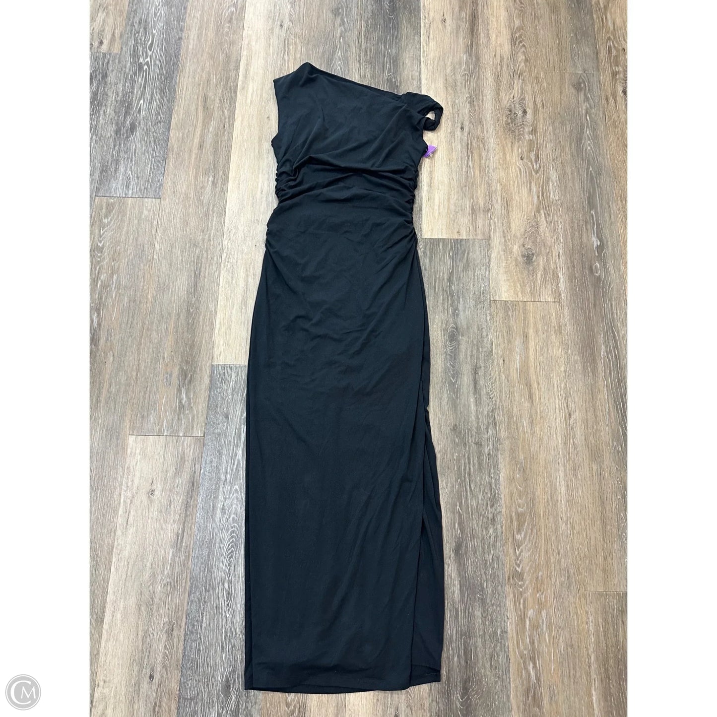 Dress Casual Maxi By Abercrombie And Fitch In Black, Size: S Tall