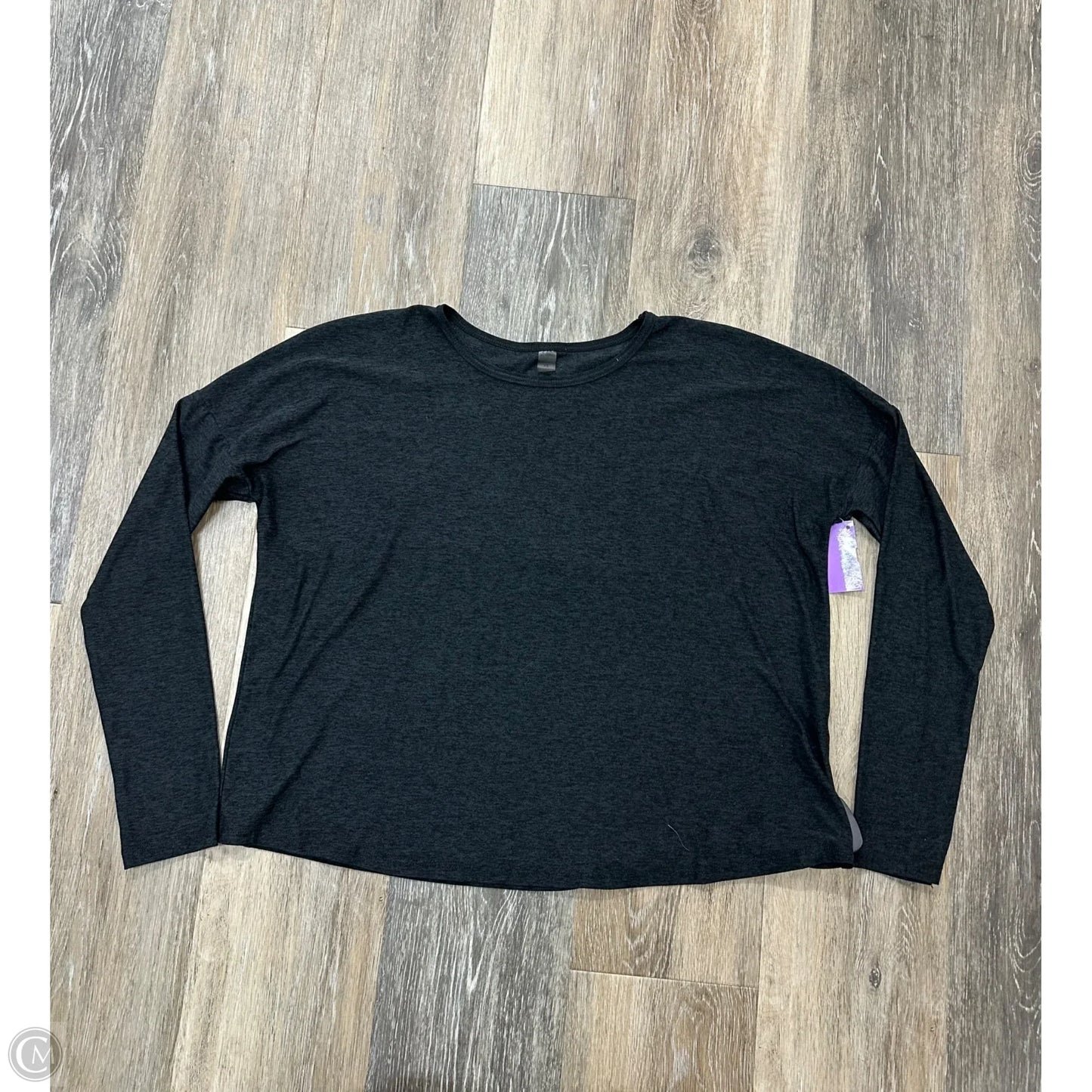 Athletic Top Long Sleeve Crewneck By Beyond Yoga In Grey, Size: Xs