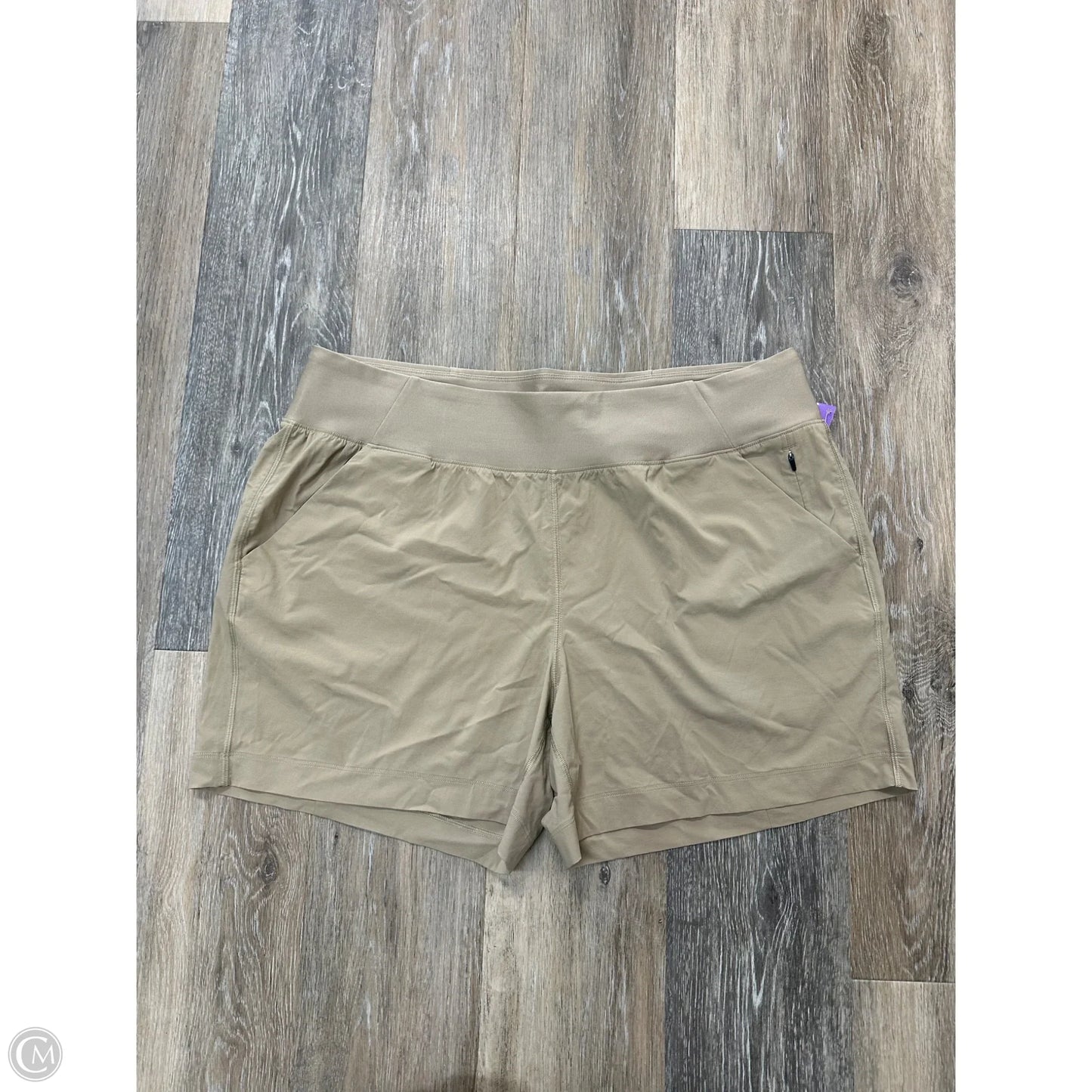 Athletic Shorts By Prana In Tan, Size: Xxl