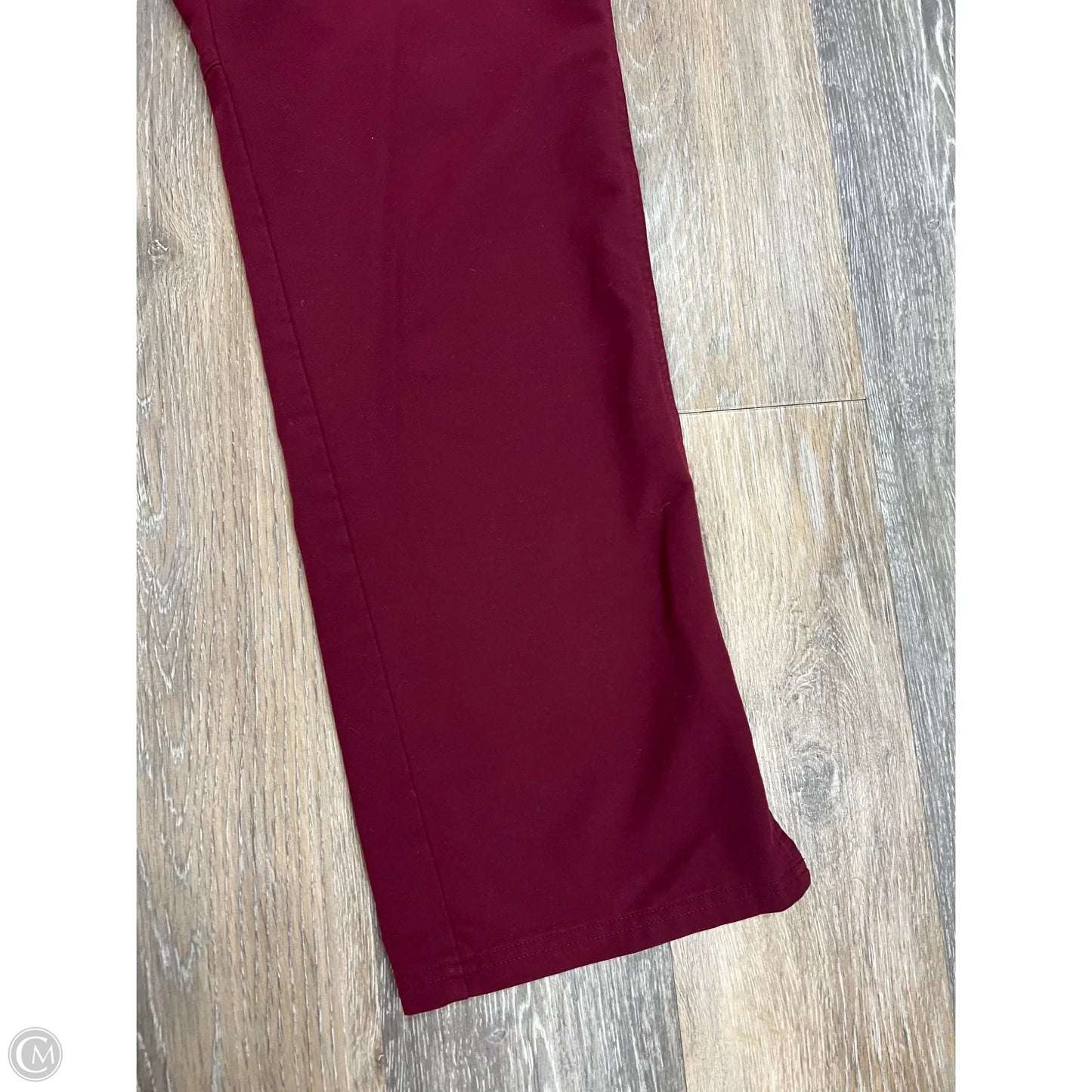 Scrub Pants By Figs In Maroon, Size: M