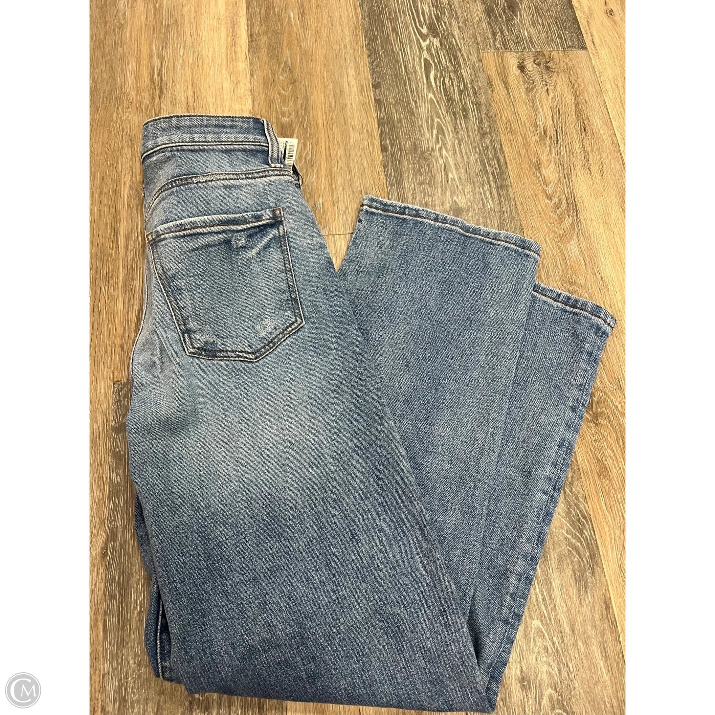 Jeans Wide Leg By Kut In Blue Denim, Size: 0