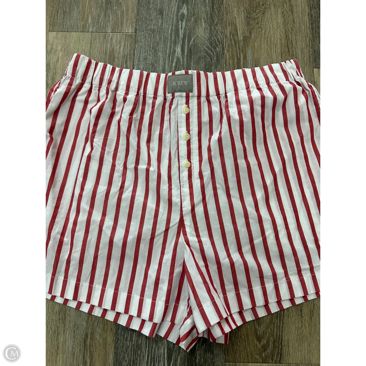 Shorts By J. Crew In Striped Pattern, Size: M