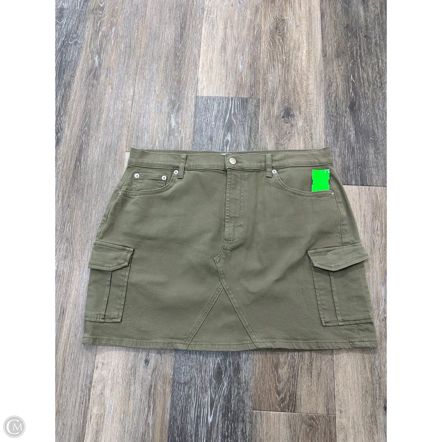 Skirt Mini & Short By Rails In Green, Size: 14