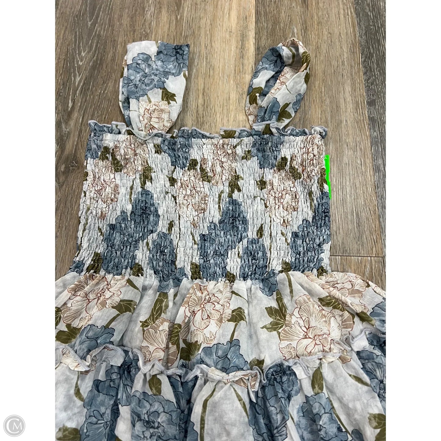 Dress Casual Maxi By Aureum In Floral Print, Size: Xs