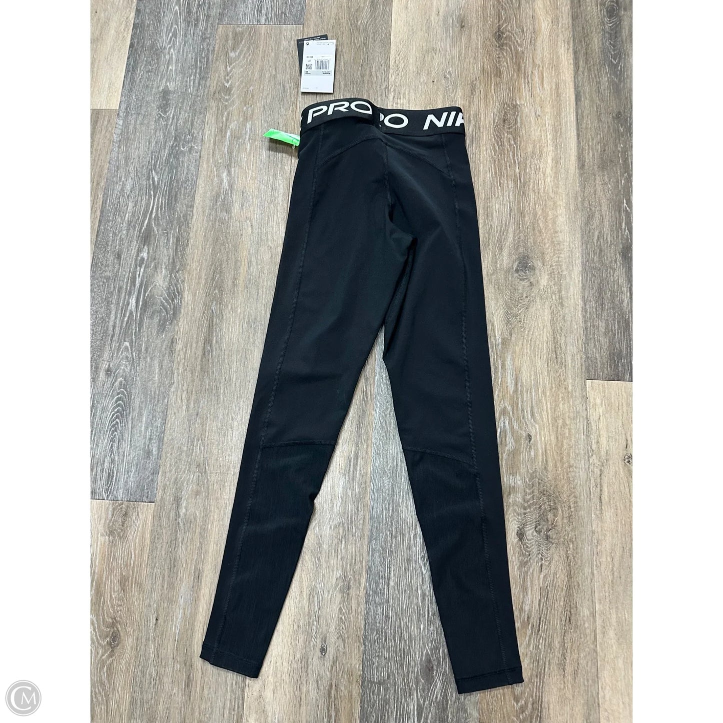 Athletic Leggings By Nike Apparel In Black, Size: Xs