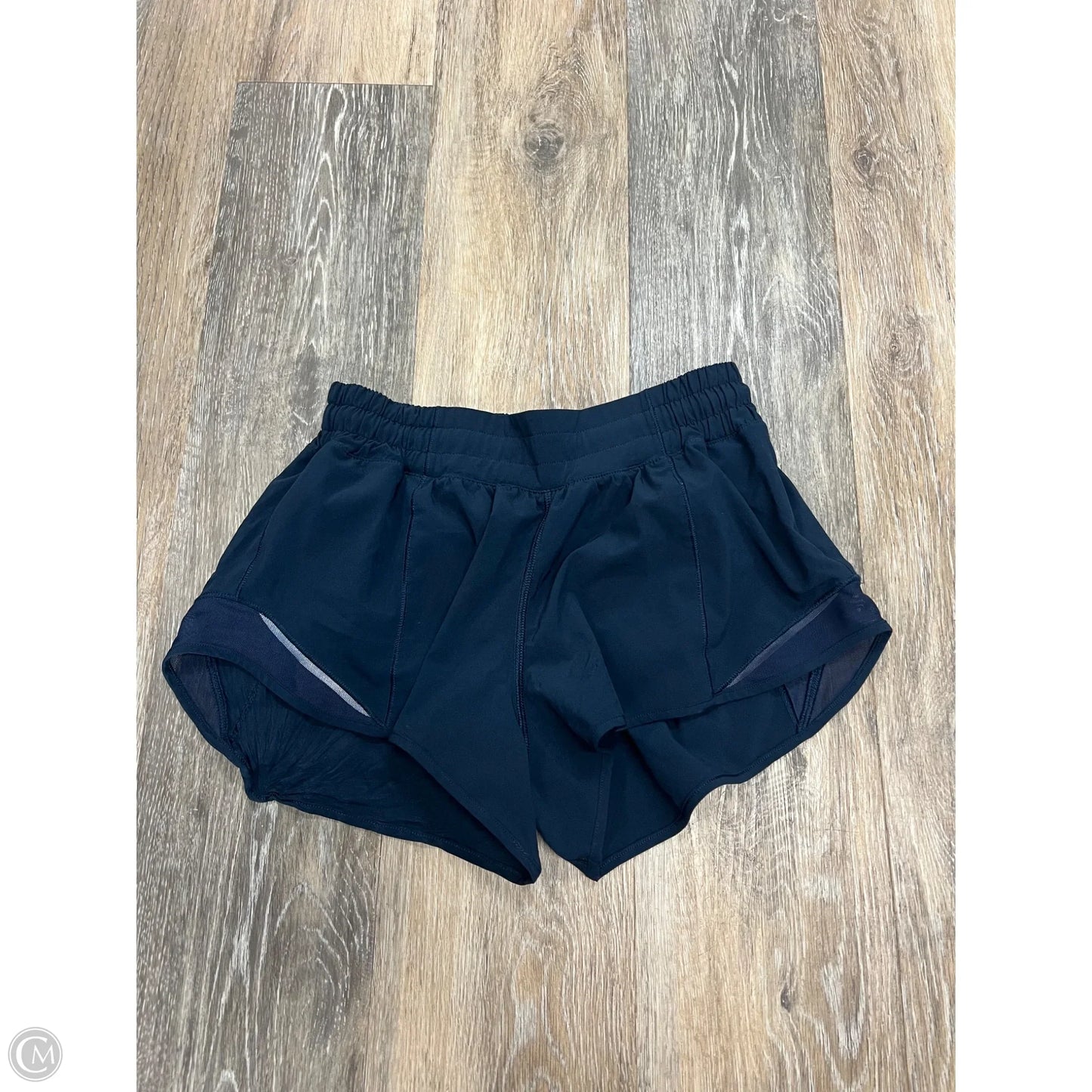 Athletic Shorts By Lululemon In Blue, Size: 6