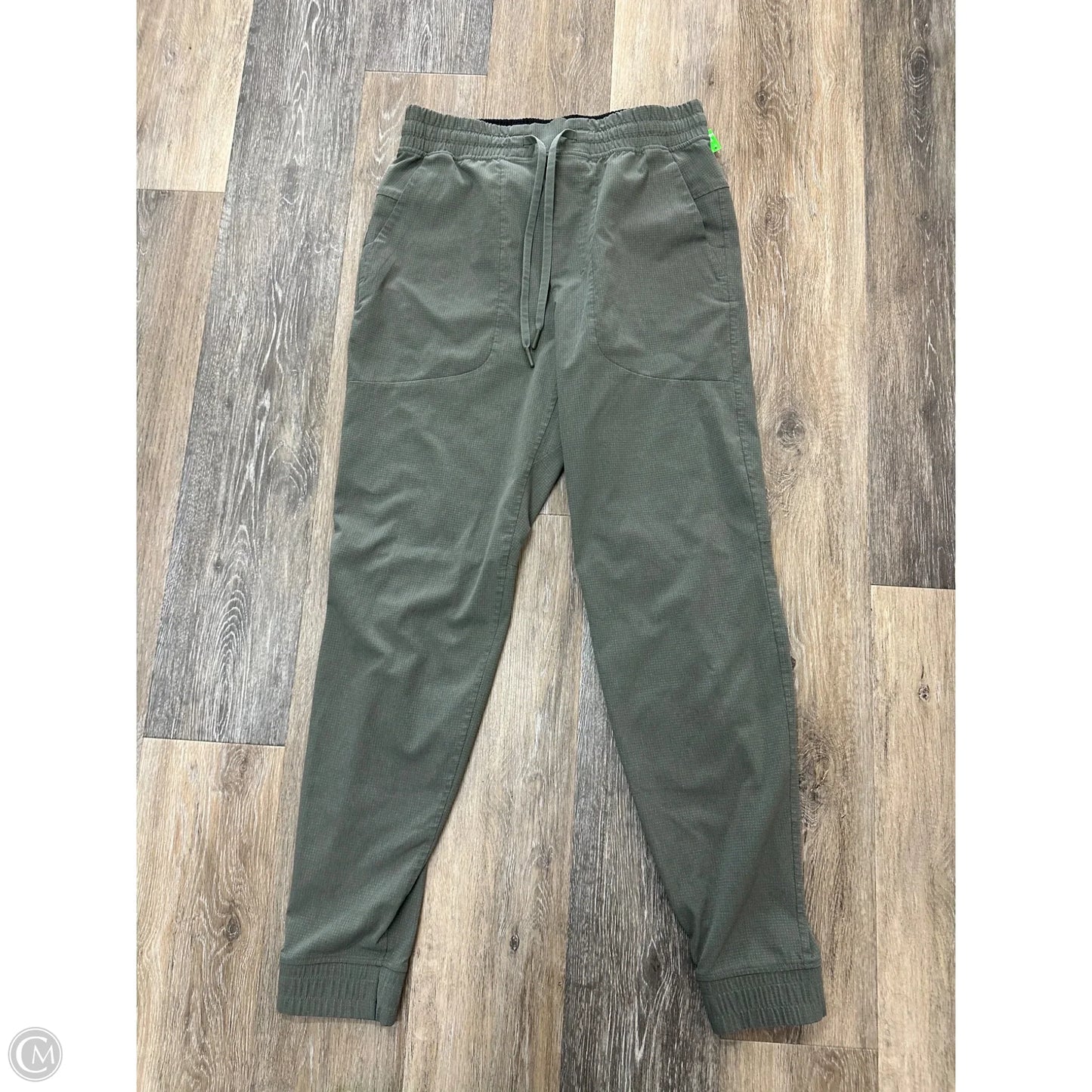 Athletic Pants By Lululemon In Green, Size: M