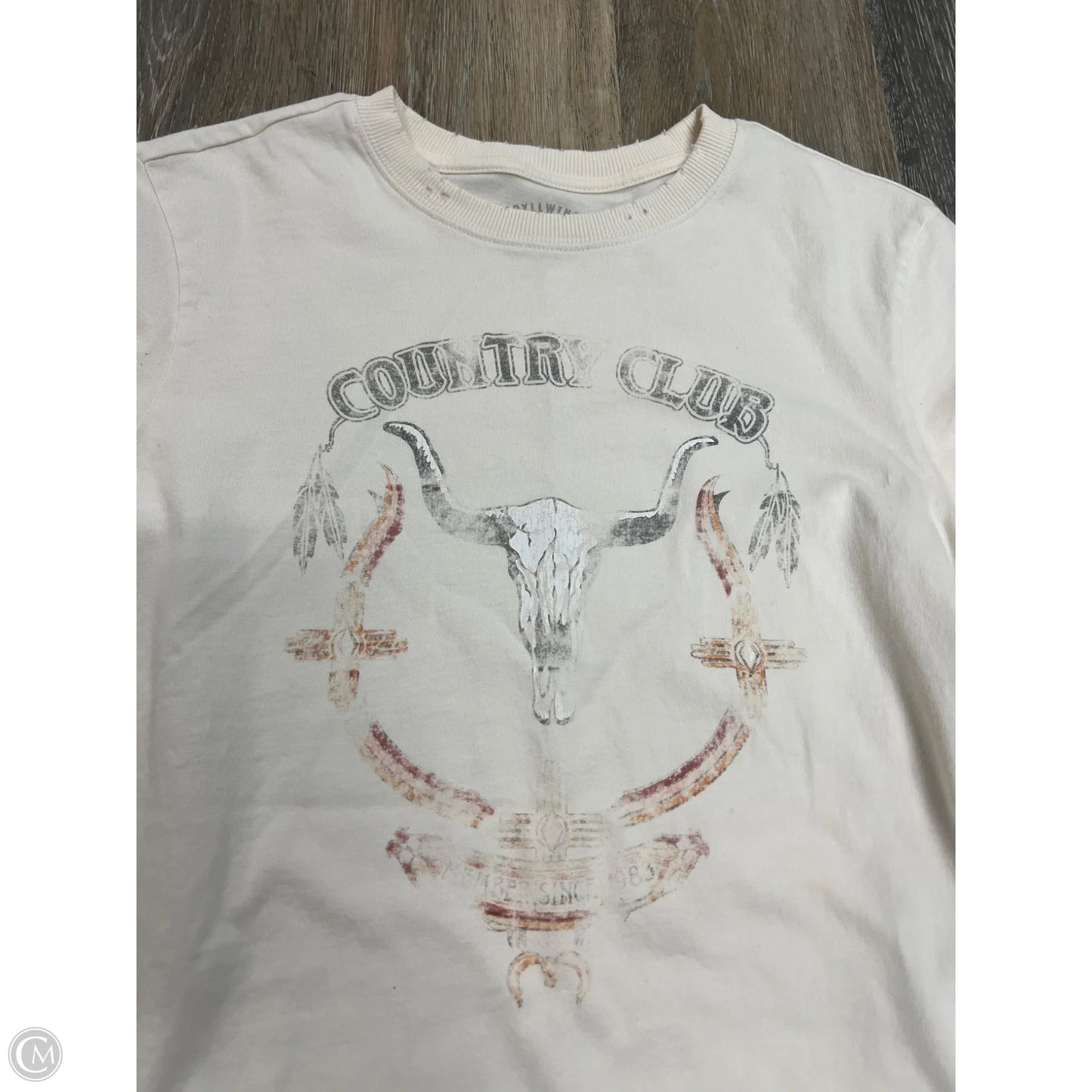 Top Short Sleeve By Idyllwind In White, Size: Xs