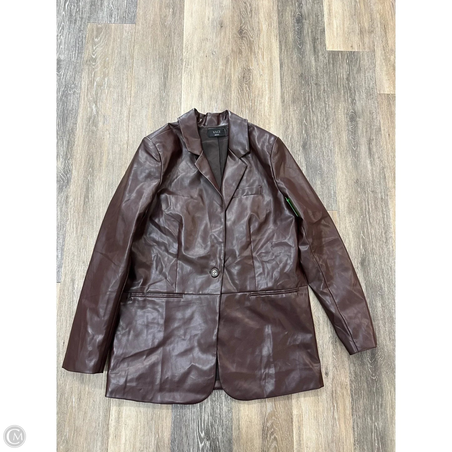 Blazer By Vici In Maroon, Size: S