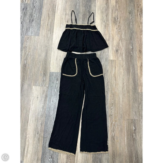 Pants Set 2pc By Vintage Havana In Black, Size: S