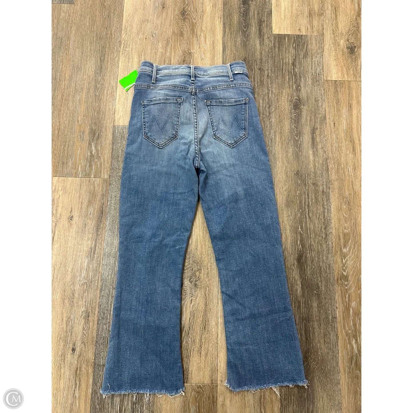 Jeans Boot Cut By Mother In Blue Denim, Size: 1/25