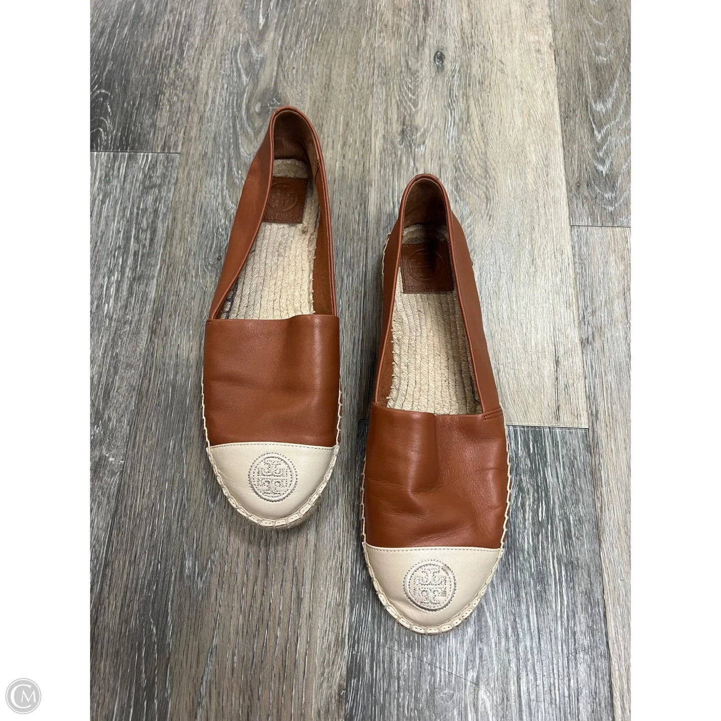 Shoes Designer By Tory Burch In Brown, Size: 9.5