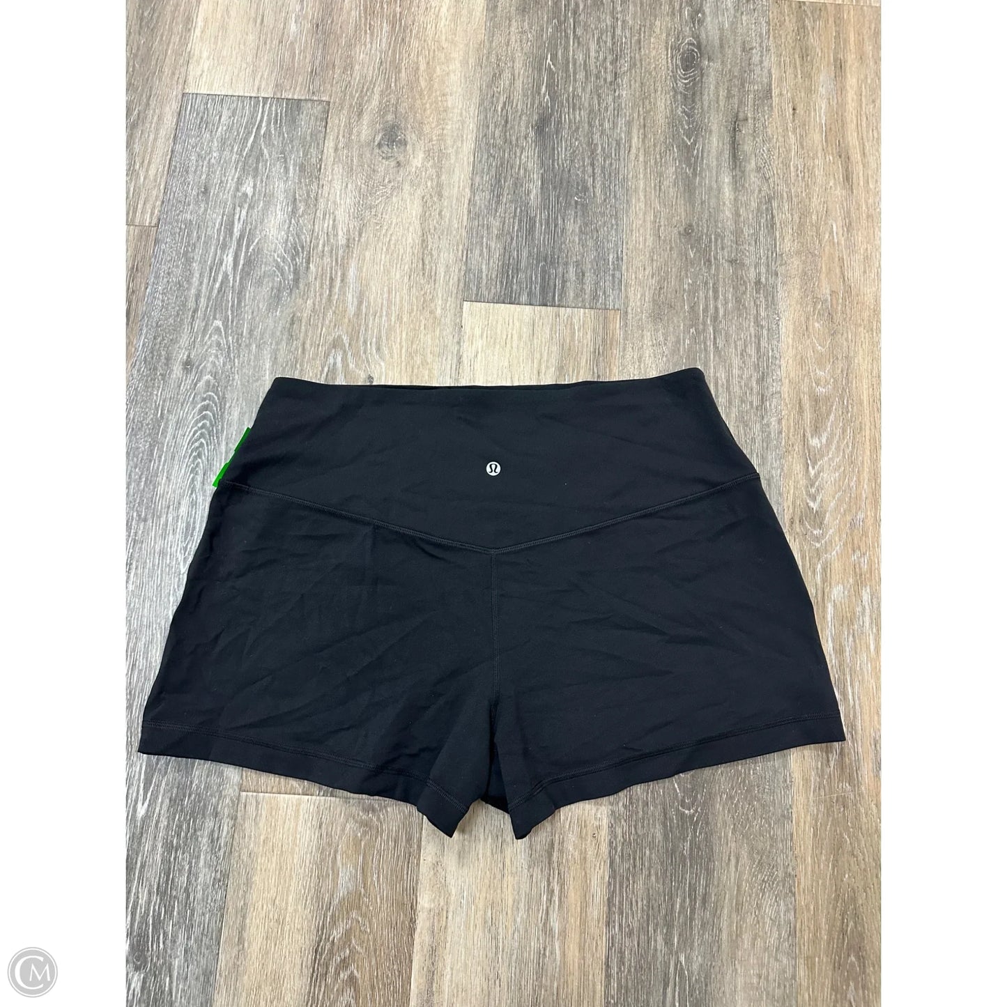 Athletic Shorts By Lululemon In Black, Size: 12