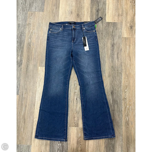 Jeans Boot Cut By Liverpool In Blue Denim, Size: 10