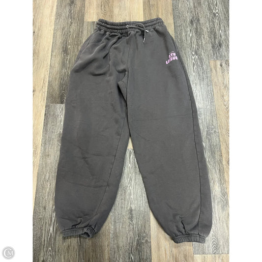 Athletic Pants By Boohoo Boutique In Grey, Size: L