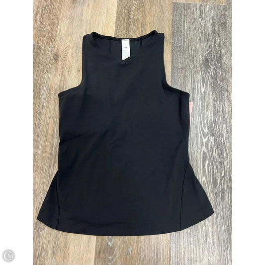 Athletic Tank Top By Lululemon In Black, Size: 4