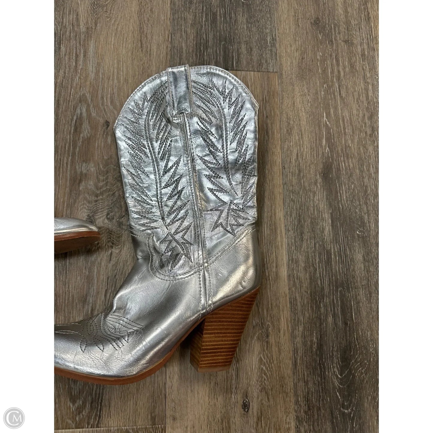 Boots Western By Miranda By Miranda Lambert In Silver, Size: 9