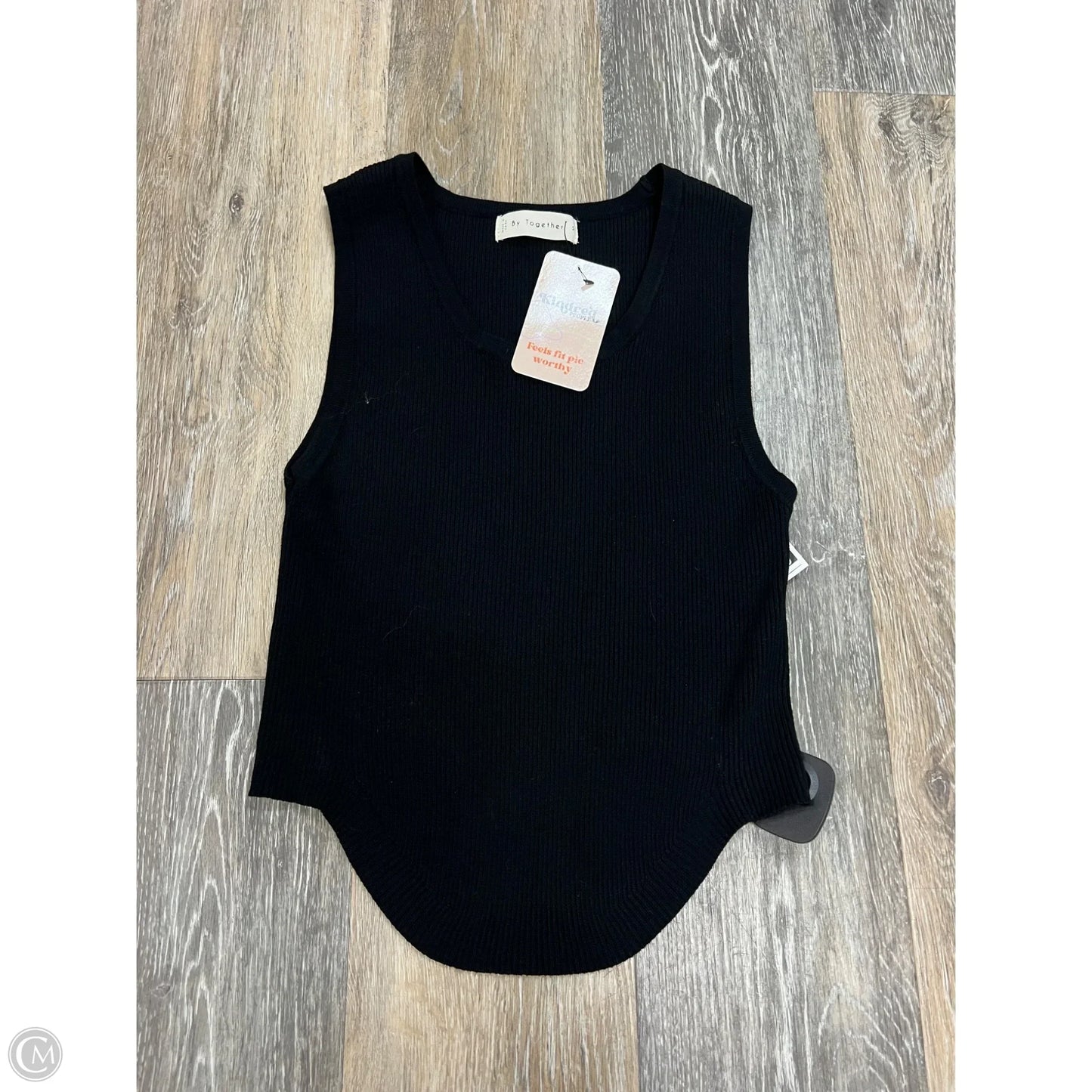 Top Sleeveless By By Together In Black, Size: S