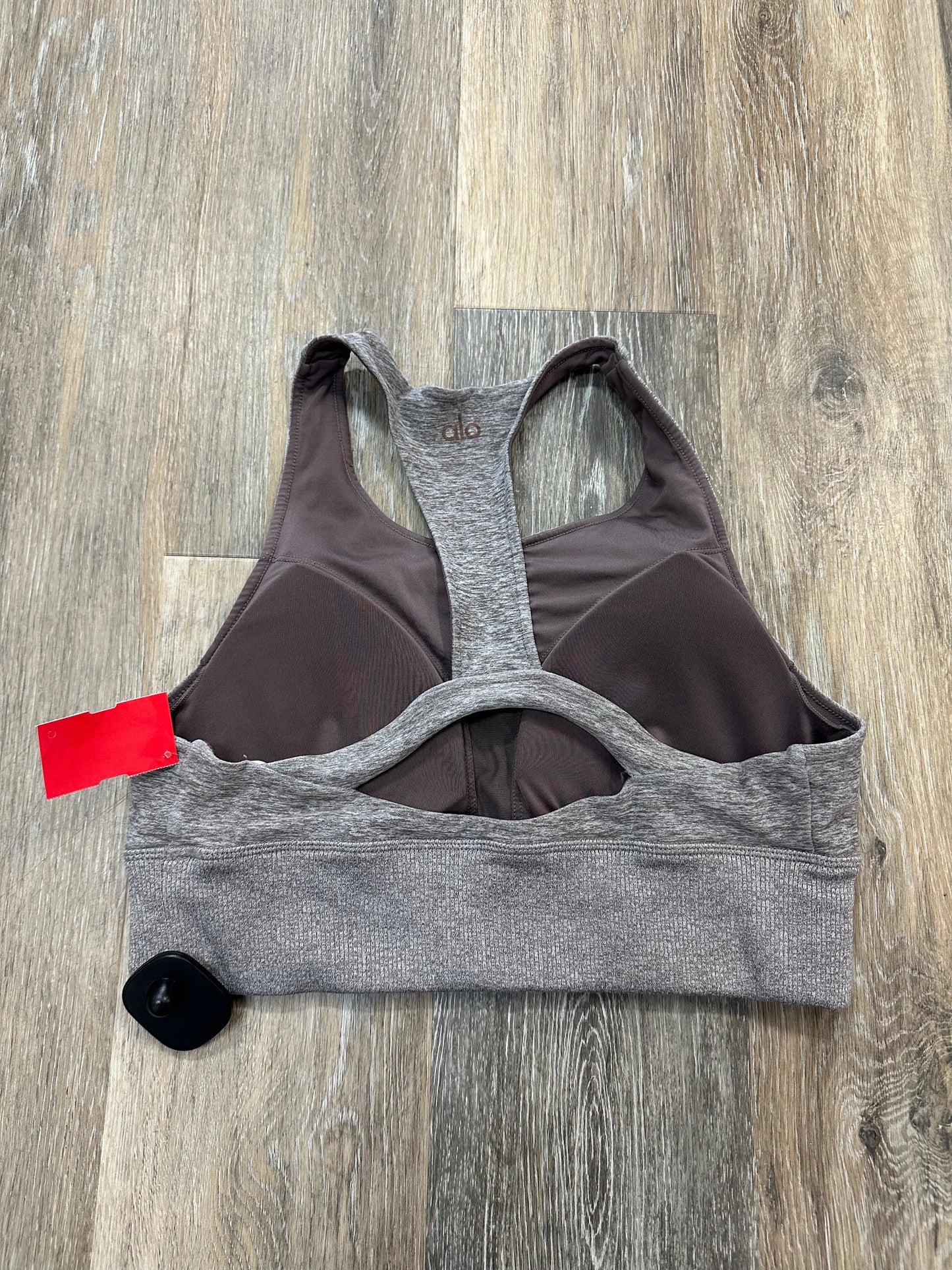 Brown Athletic Bra Alo, Size M