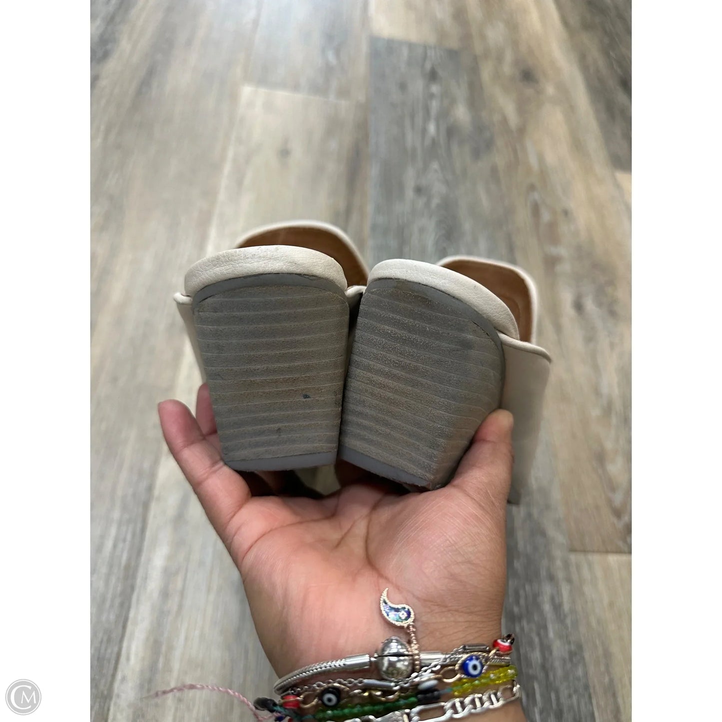 Shoes Heels Block By Dolce Vita In White, Size: 9.5