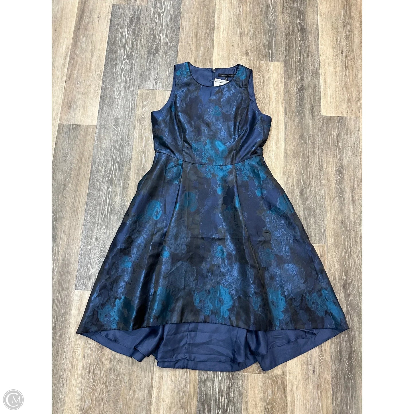 Dress Casual Midi By White House Black Market In Navy, Size: 14